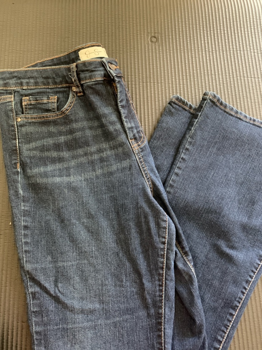 James Jeans Dark Blue Straight-Leg Jeans